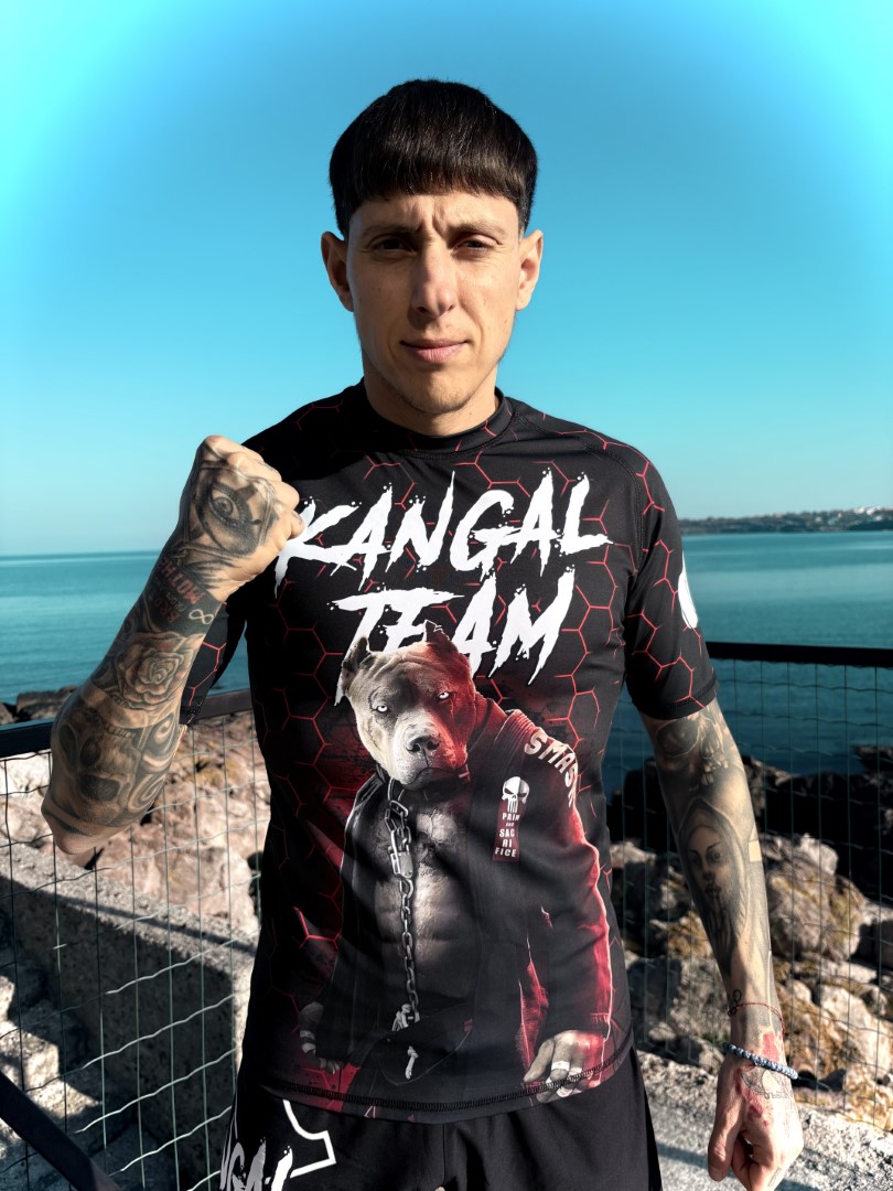 Рашгард Kangal Team къс ръкав